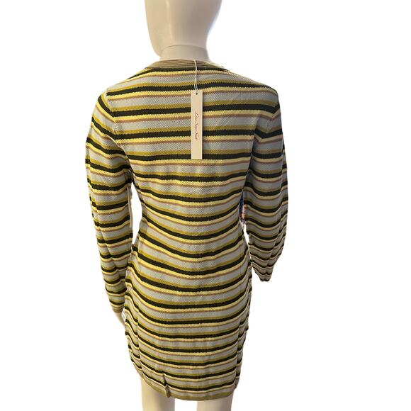 Lisa Says Gah Becca Stretch Knit Midi Dress - Size M/L- NWT - Picture 3 of 9